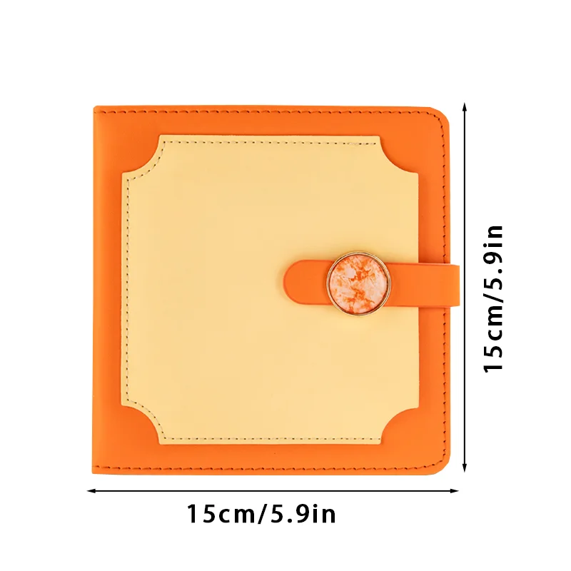 Best Selling Square Notebook New 2024 Leather Diary Notebook Portable Pocket Travel Business Notebook