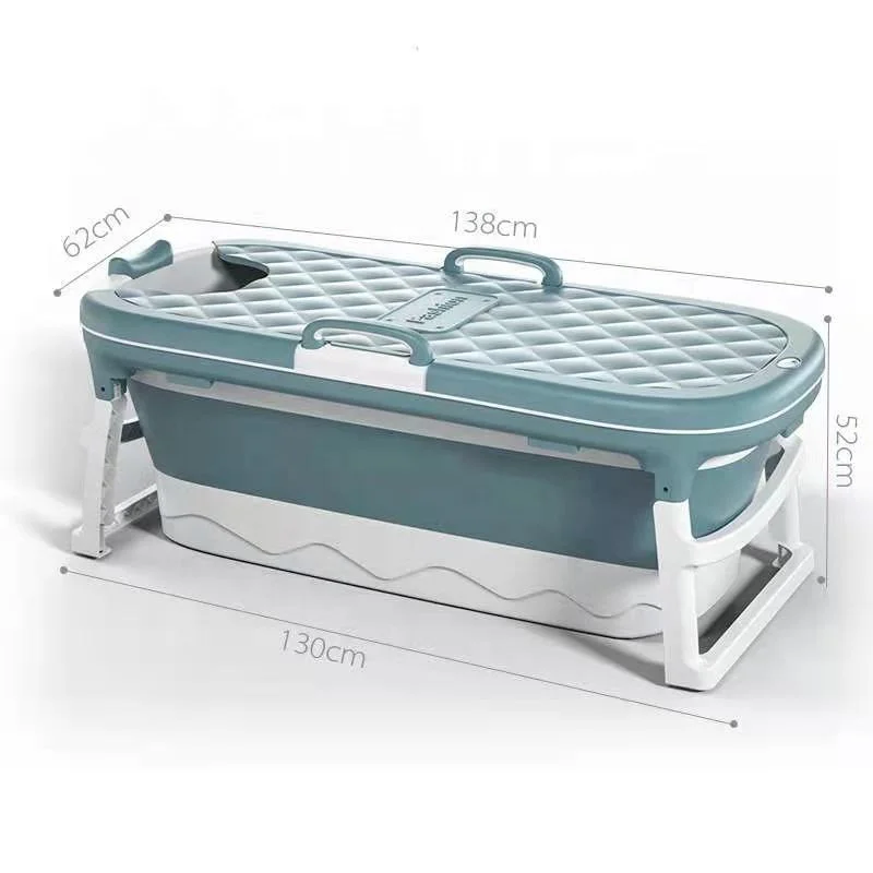 
Hotsale European Style Plastic Big Size 138cm Foldable Bathtub For Adults Folding Bathtub 