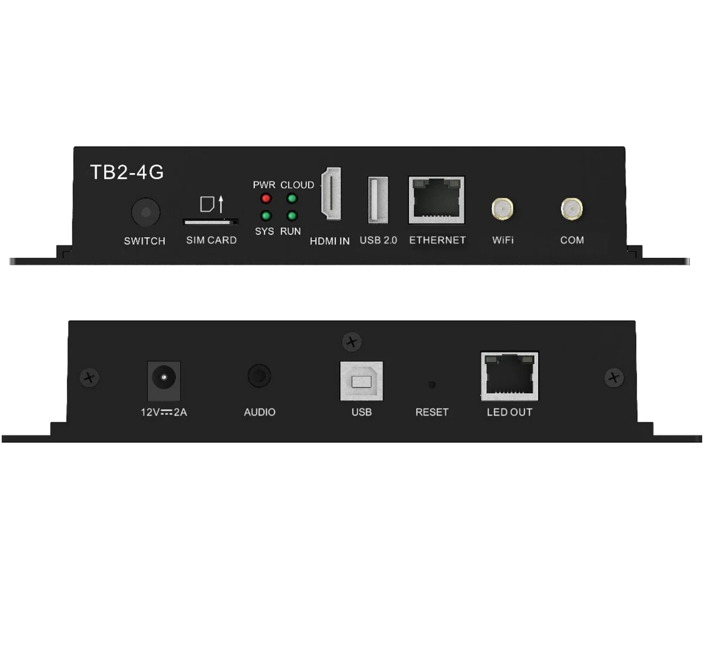 Novastar TB2 WIFI HDMI Media Box Player TB1 TB30 TB40 TB50 TB60 Asynchronous Multimedia Player for LED video wall
