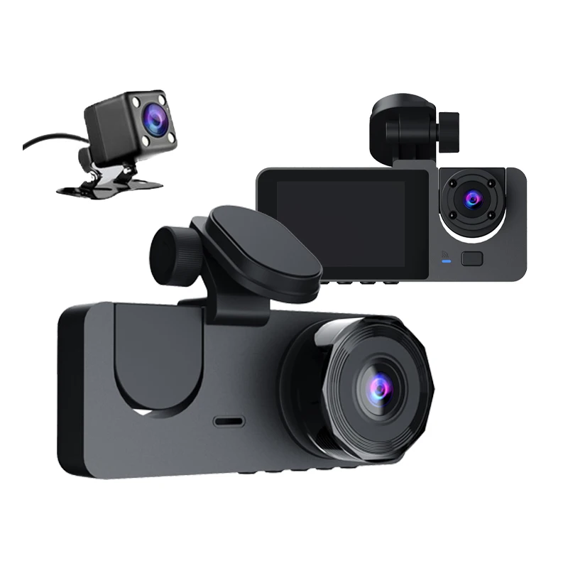 Best Selling C309 IPS Screen 3 Lens Camera Car DVR Dash Cam HD 1080P Dashcam Y15 Video Recorder Car Black Box