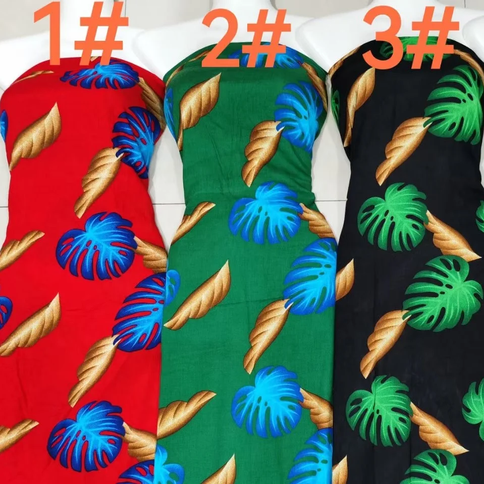 ACI Hot Selling Cotton Rayon Fabric Custom Printed High Quality Digital Print Rayon Fabric For Dress