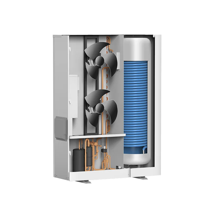 8 кВт 12 все в одном тепловом насосе R32 DC инверторный домашний нагревательный тепловой насос Tepelne Cerpadlo