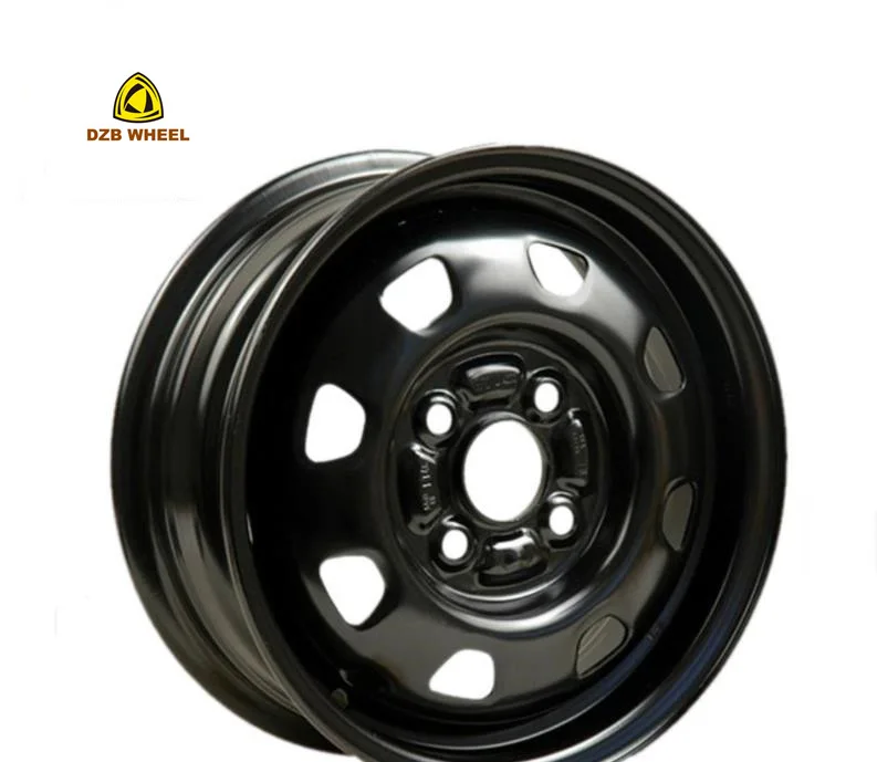 16 Inch Chrome Spoke Car Rims 5 Lug Powder Coated Industrial Steel Wheels for Passenger Car