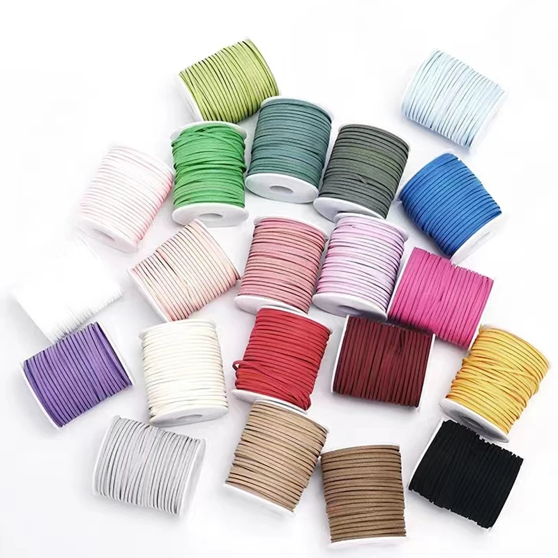 JAYWOOD Hot Quality Wholesale Christmas Birthday Diy Package Leather Velvet Gift Packing Ribbon