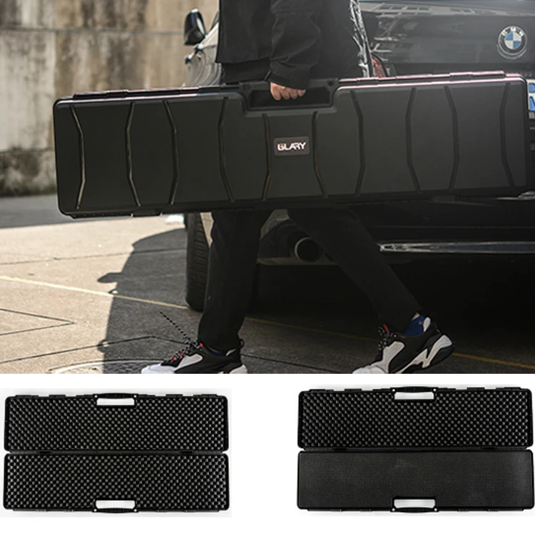 GLARY hard plastic gun box case security lightweight hunting case box for gun with foam IP65 waterproof long gun box case