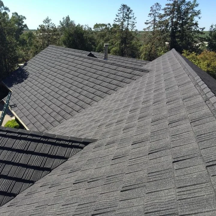 0.3mm color stone coated metal roof tile accessories price house building material roofing prices