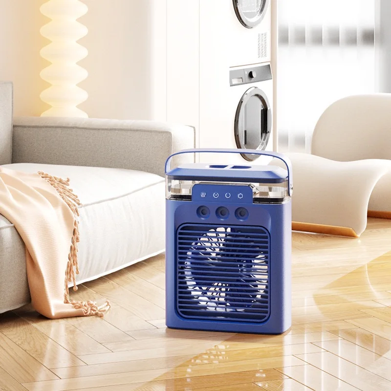 Portable Air Conditioner Cooling Fan Evaporative Mini Air Conditioner Mini Ventilador 3 Speed Cool Mist Personal Air Cooler