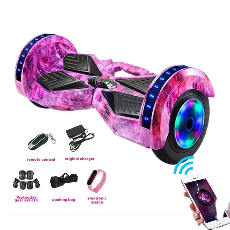 China Factory Europe Warehouse Self Balancing Electric Scooter 6.5 Inch with LED Wheel Have Ce