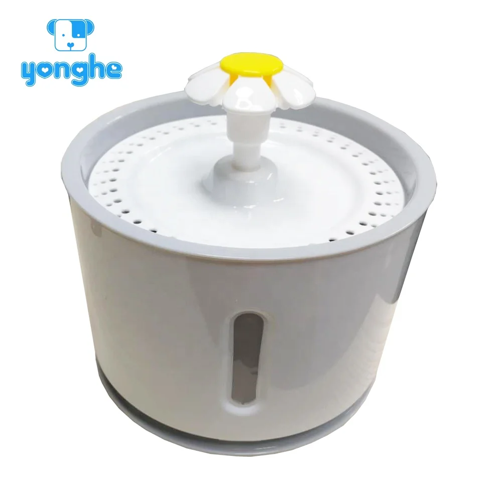 Hot Sale LED Light Ultra Quiet Pet Water Fountain Automatic Dog Water Dispenser 2.4l Dog Drinking Fountain