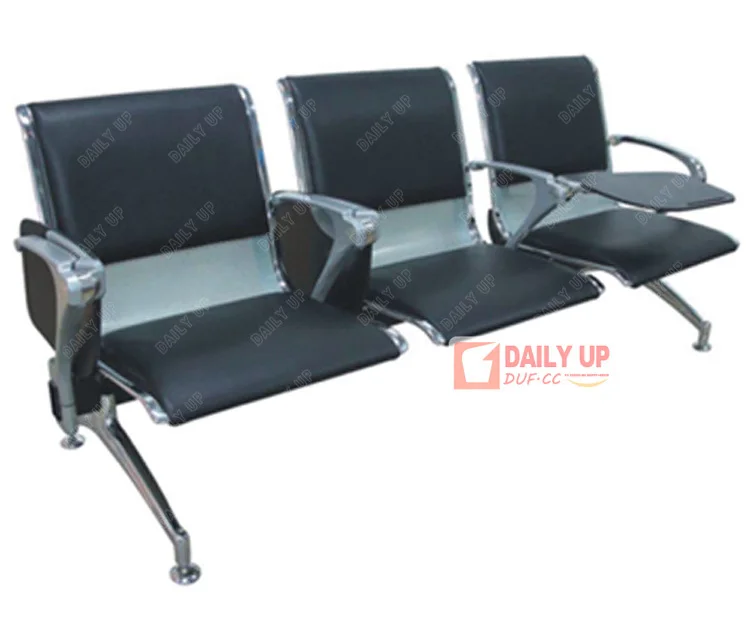 Cheap Waiting Room Chairs Office Conference Chair Fixed Pedestal Base Public Airport Chair