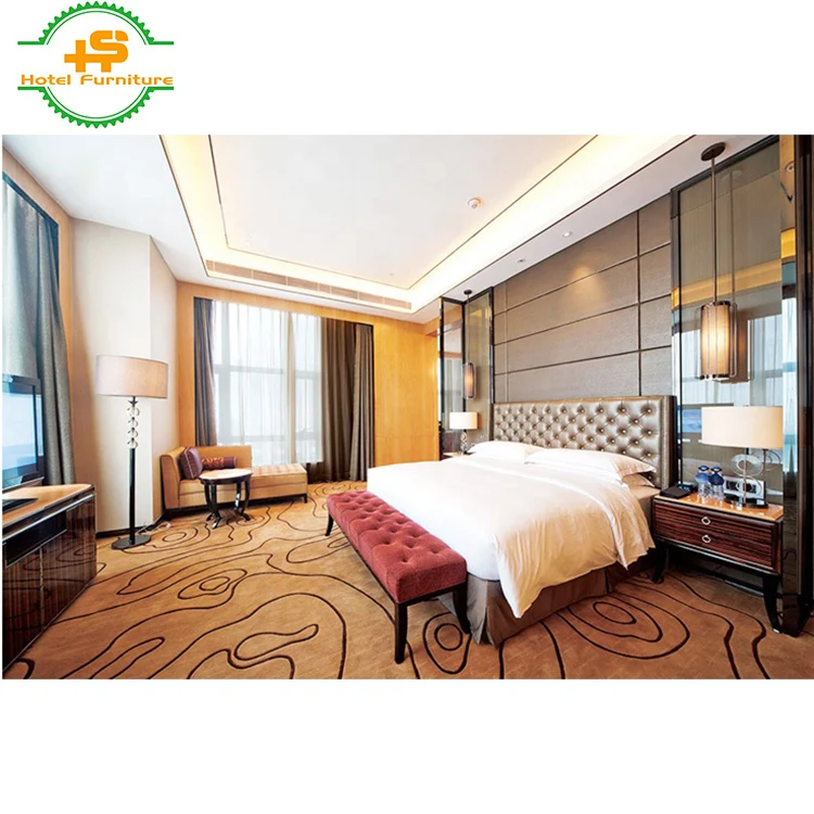 OEM popular interior hotel room furniture packages designs