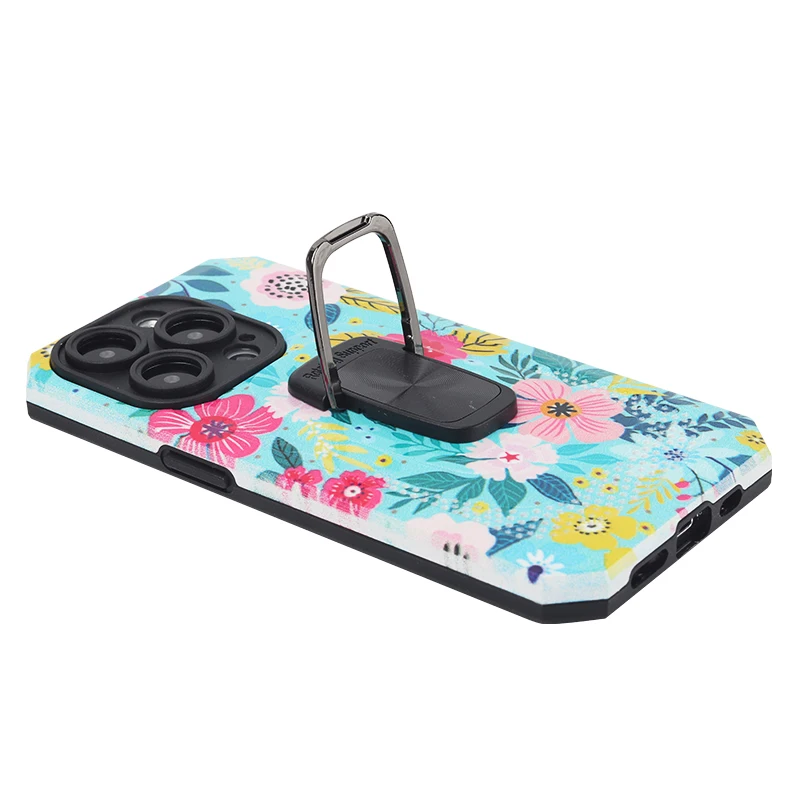 Somostel New Fundas 2IN1 Colorful Case with Bracket Anti-scratch Shockproof  Beautiful soporte Carcasa for iphone14 pro max