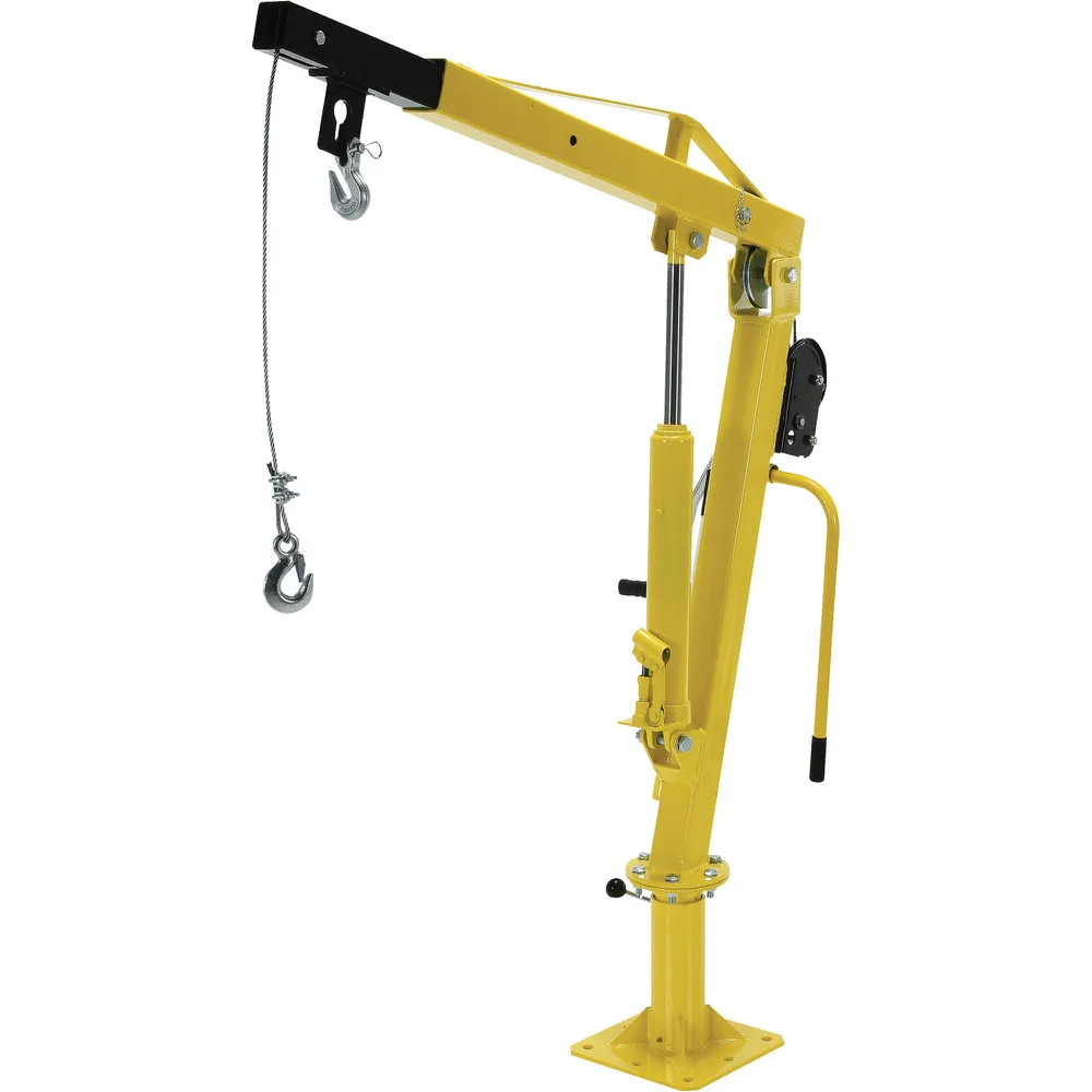 Hot Sell Hydraulic Portable Truck Pickup Engine Hoist Crane