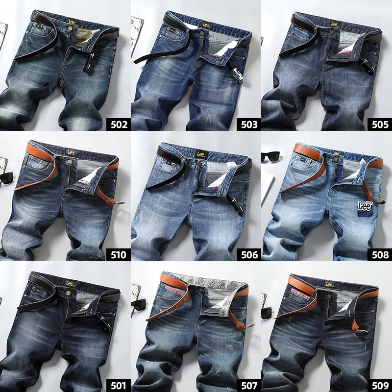 
2021 Hot Sale Mean Jeans Straight Casual Straight Jeans Men Denim 