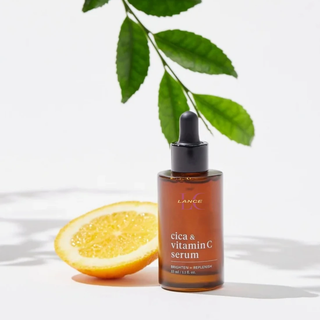 Lance CICA Vitamin C Serum Private Label Whitening Soothing Lightening Dark Spot Fine Line Remover Brightening Serum