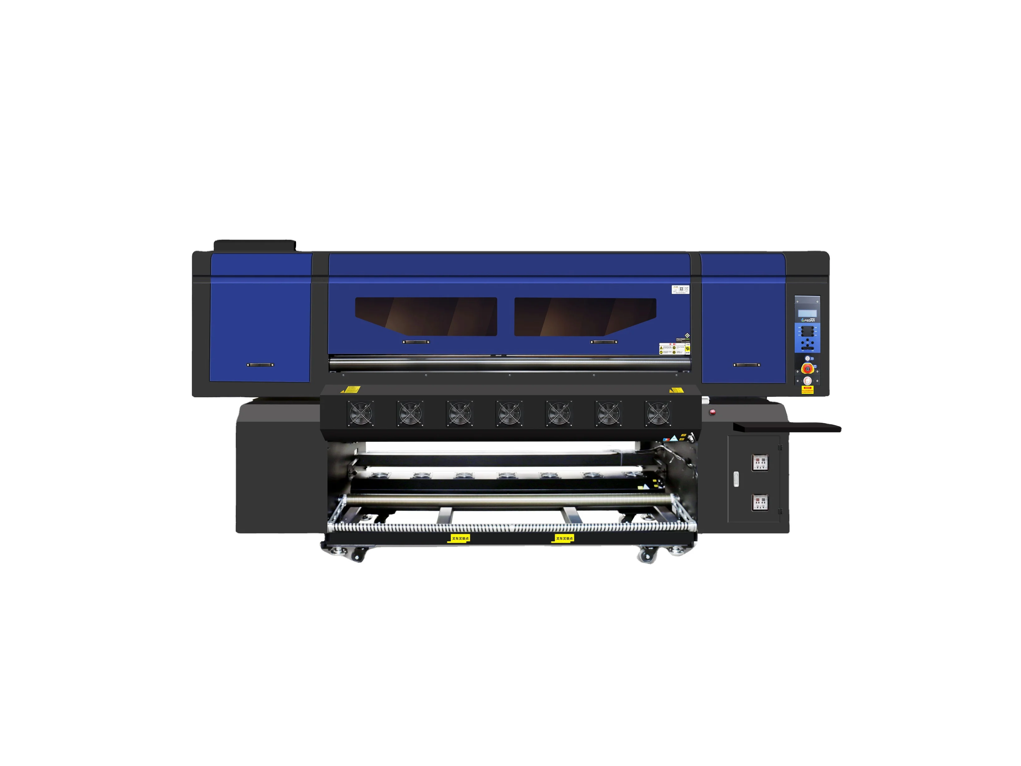Can make pillows, beach blankets, umbrellasdigital printing machine 8 printhead  1900MM speed 370m²/h
