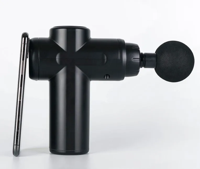 4 Heads Vibration Muscle Massager Mini Handheld Electric Body Deep Massager Sports Drill Massage Gun