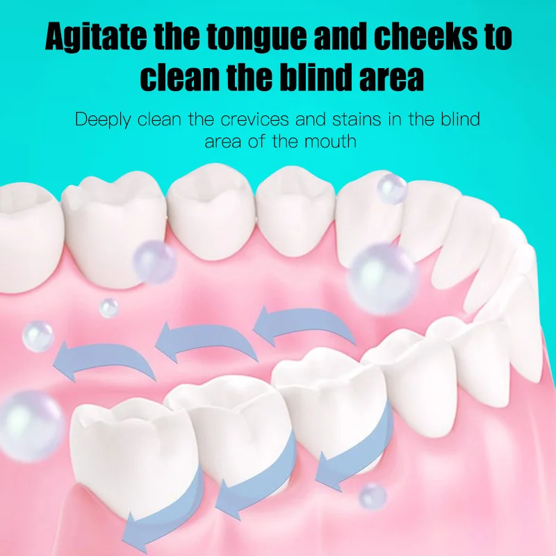 Оптовая продажа, 10 шт., натуральная морская полоска, для мытья рта, лимонная мята, отбеливание зубов, путешествия, одноразовые, для полоскания рта