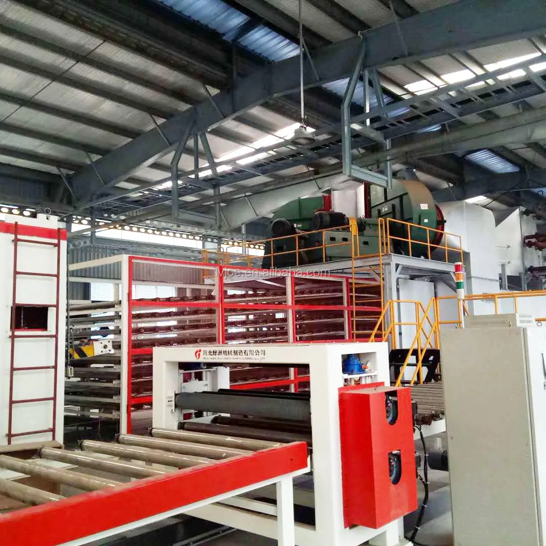 hi-tech gypsum board plant plasterboard production line