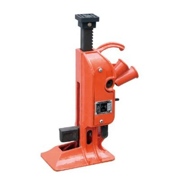 Factory Supply Single Tube Fast Fall Railway Track Road Lifter Rack Type Hydraulic Road Lifter Jack