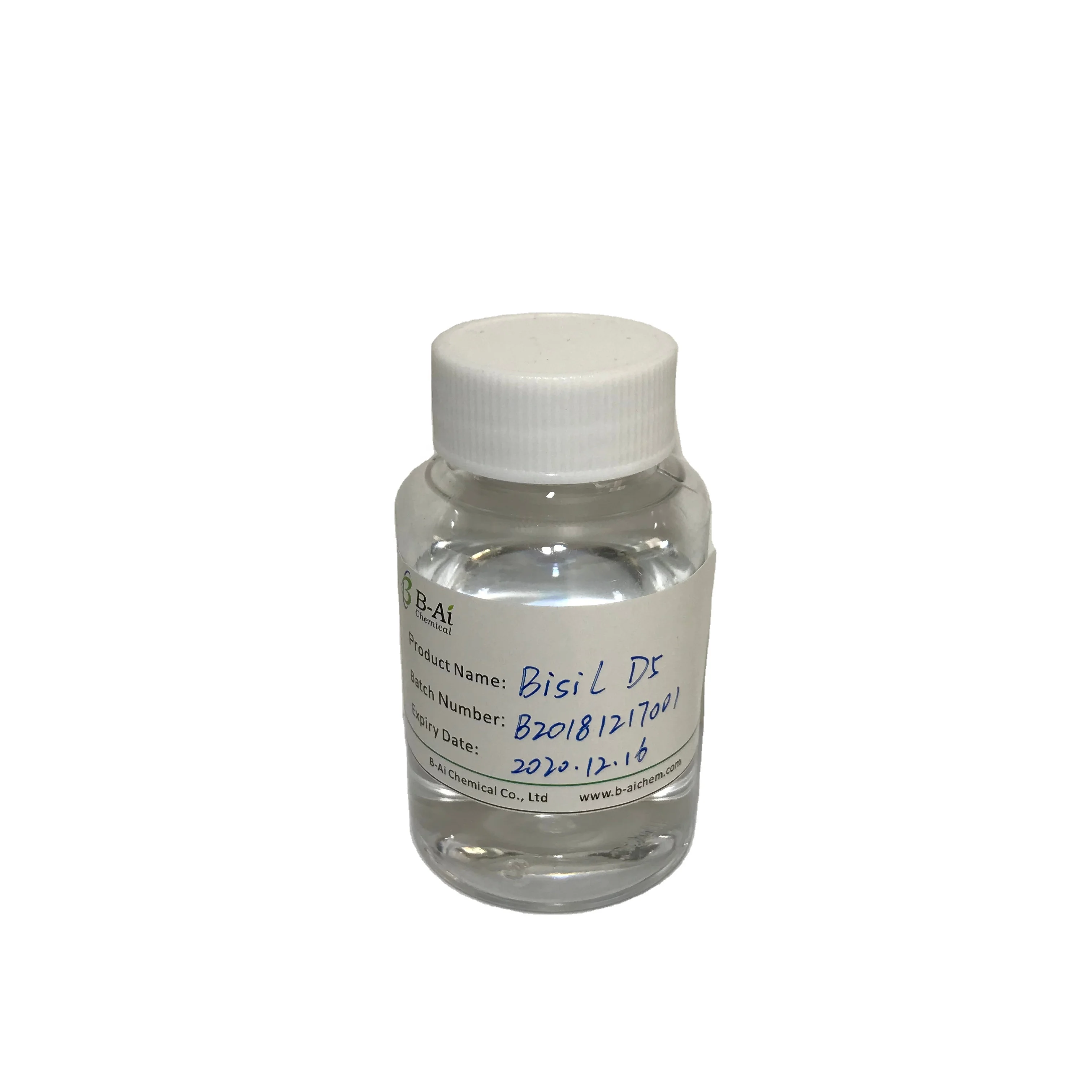 
clear silicone oil Cyclopentasiloxane D5 for hair care and skin care CAS # 541-02-6 