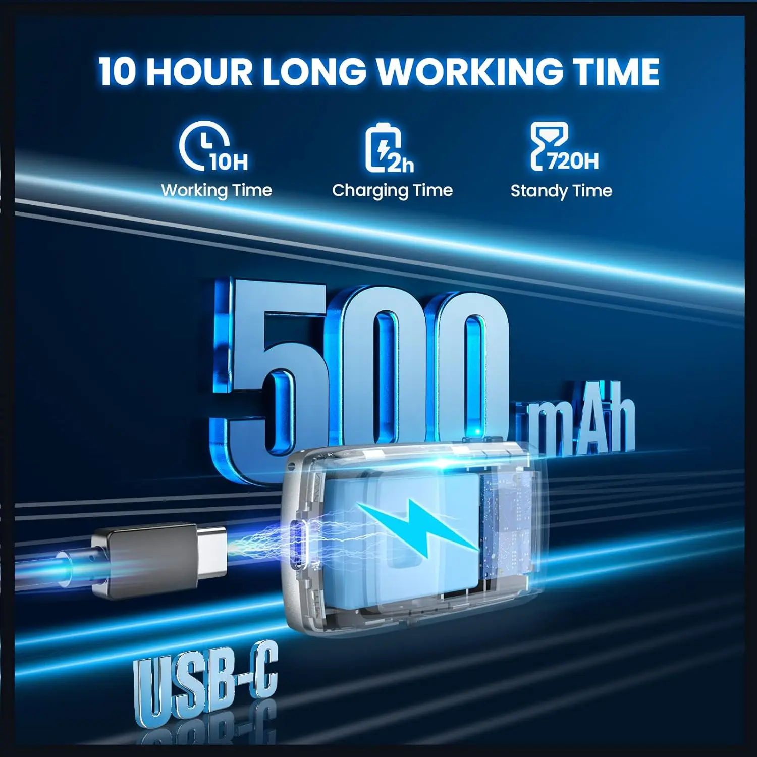 Eyoyo Mini Portable Wireless Bluetooth 1D 2D QR Code Reader Barcode Scanner with LCD Display for Library Inventory