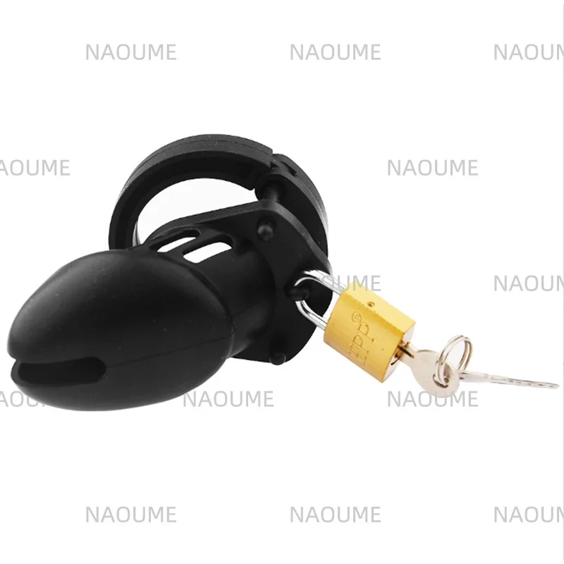 Hot Sale Bondage Male Chastity Device Cock Cage Colorful Silicone Penis Ring Sex Toys Cock Ring SM Cock Cage Sex Toys for Men