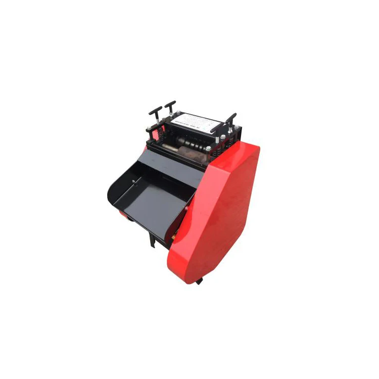 Factory Manufacture Copper Cable Stripper Single Pole Double Shaft Scrap Copper Wire Stripping Machine