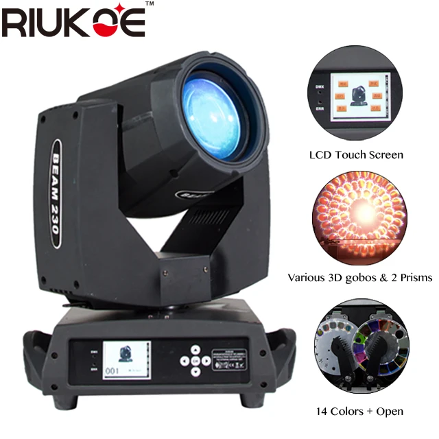  Диско-сценический Dj DMX 7R 230 Вт B230 лампа Movinghead движущийся головной свет с астрым