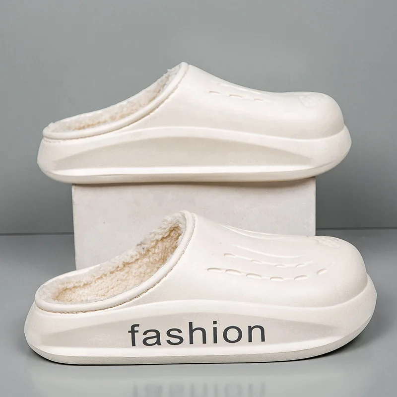 MNV Comfortable Winter Fashion Casual Shoes For Men And Women Trendy Warm Slippers