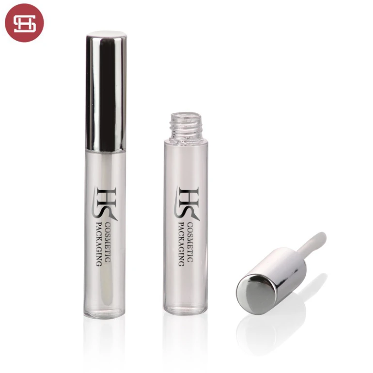 2022 Shiny Makeup Lip Gloss Tubes Bottle Cosmetic Makeup Round Lip Gloss Containers Empty Lip Gloss Containers Tube Packaging