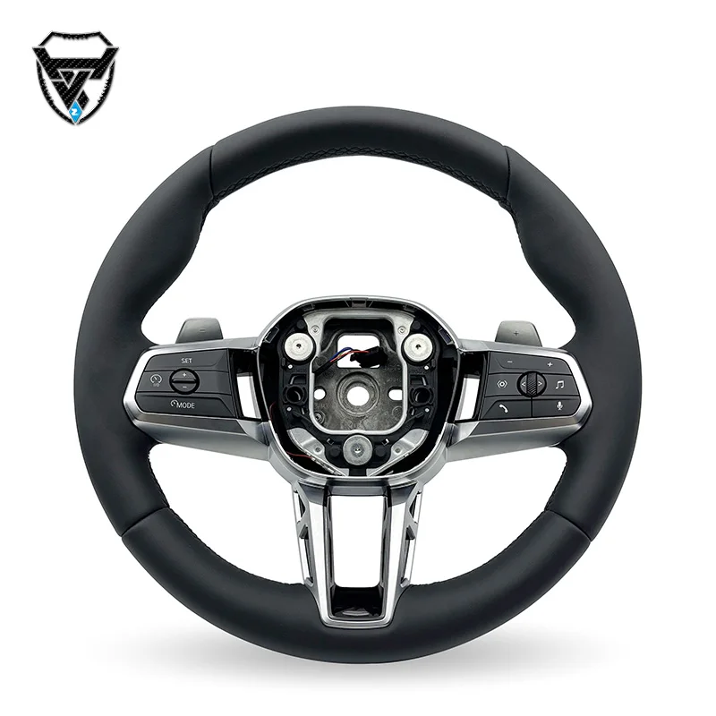 Цветное кожаное модифицированное Рулевое колесо для Mercedes Benz A GLA B GLB C GLC E GLE CLS ZC-ID8-P3