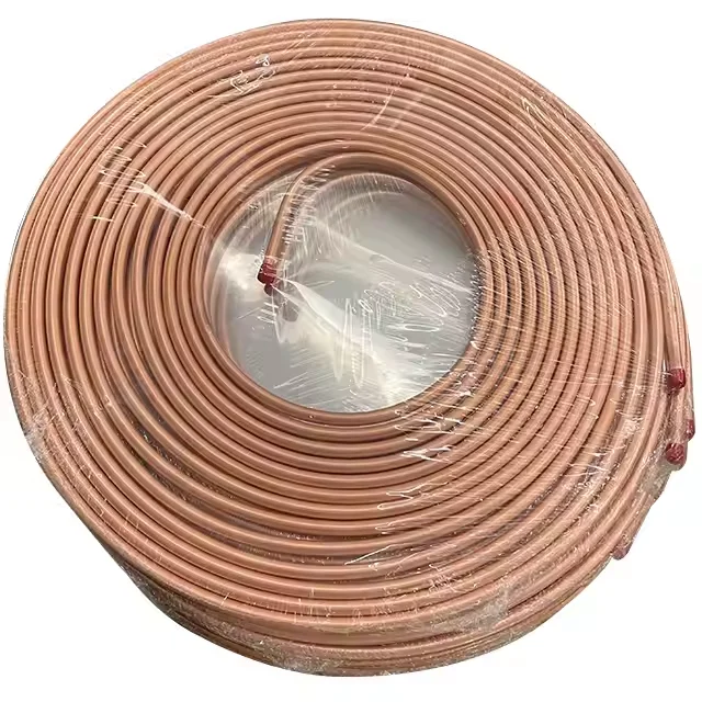 Good Quality Hot Sales C17200 Copper Pipes Cheap Air Conditioning Insulated Copper Pipe Straight Copper Pipe Tubing Pancake Coil