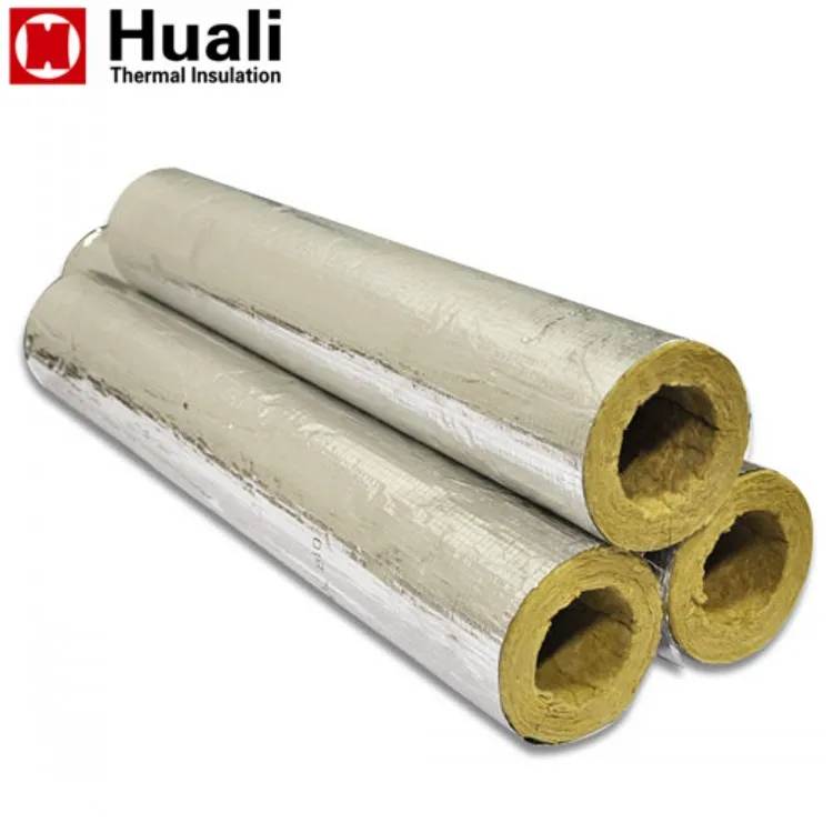 Rock Wool Fireproof Steam Pipe Thermal Insulation Material Rock Wool Pipe and Tube