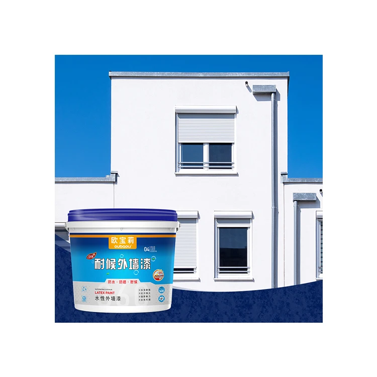 2021 China Manufactured High Quality Paint Exterior Building Paint 1L Exterior Wall Paint