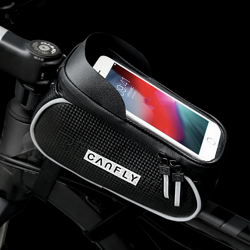 
YIPINU Touch Screen Bicycle Bag Bike Front Tube Waterproof Cycling Bag Bike Bags 