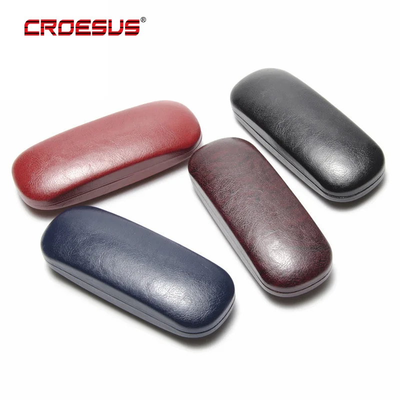 Custom Eyeglass Case Quality Optical Frame Logo Glasses Cases Fancy Metal Eyeglasses Case