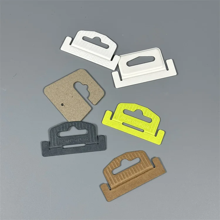 Custom Dog Clothes Hangers Cardboard Hanger Paper Hanger Eco Friendly Pulp Hook For Display Garment