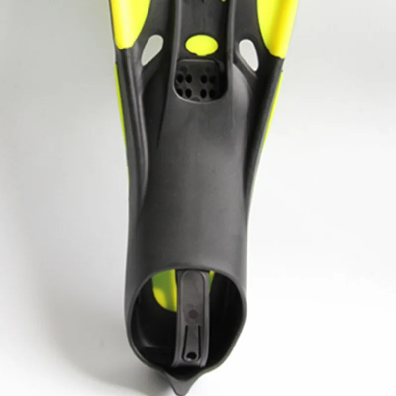 Adult Lightweight TPR Rubber Full Foot Swimming Snorkeling Diving Fins Yellow Red White XXL