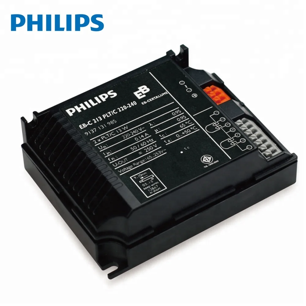 PHILIPS EB-certalume для PLT/C лампы EB-C 118 PL-T/C 220-240V 50/60Hz 913713198614 PL балласт