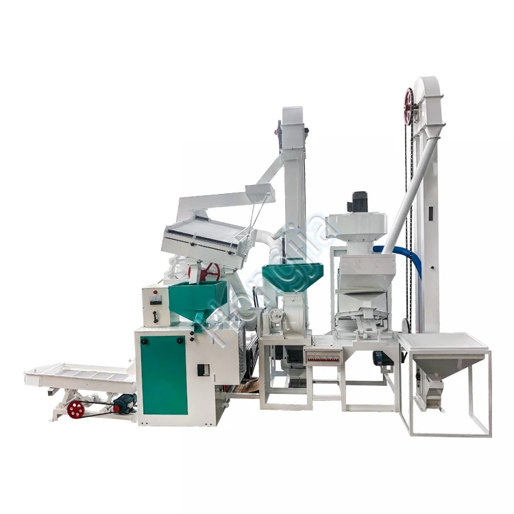 High Rice Yield Mini Rice Mill Machine Price Modern Combined Rice Milling Machine for Sale