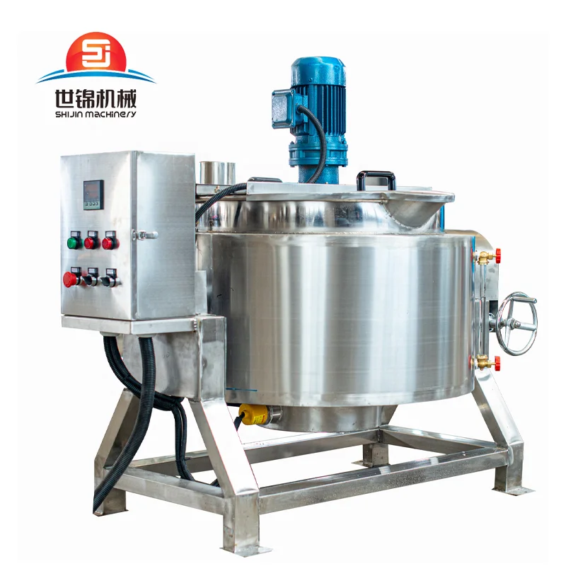 ce kitchen fish ball thermomix gas syrup steam cooking machine industry automatic commercial