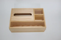 Sell well new type popular product custom tissue box set wooden pumping box