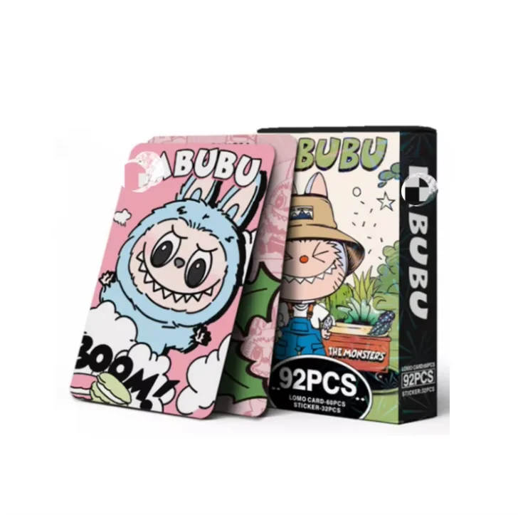 New 92pc/baox Toy Story Dandadan Bubu Graphics Card Anime Lomo Cards Cartoon Photo Paper Cute Twice Side Collective Post Cards