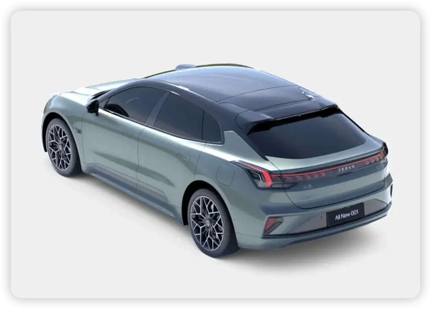 2024 Geely Zeekr 001 самый продаваемый Пятиместный электрический спортивный автомобиль мощностью 100 кВтч Новый энергетический