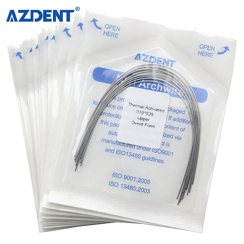 AZDENT Orthodontic Product Thermally Activated Dental Niti Arch Wire