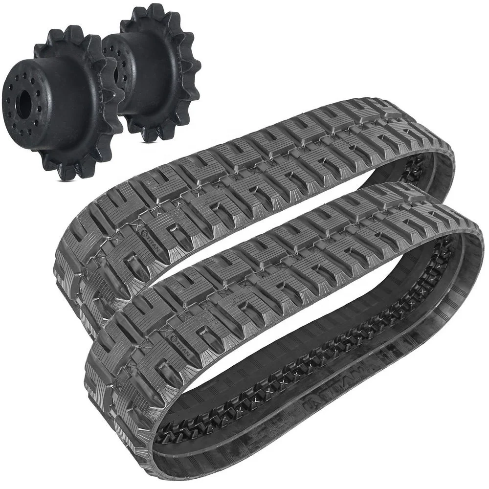 Rubber track system/atv tracks rubber conversion system/qualified Rubber crawler rubber tracked directional drill