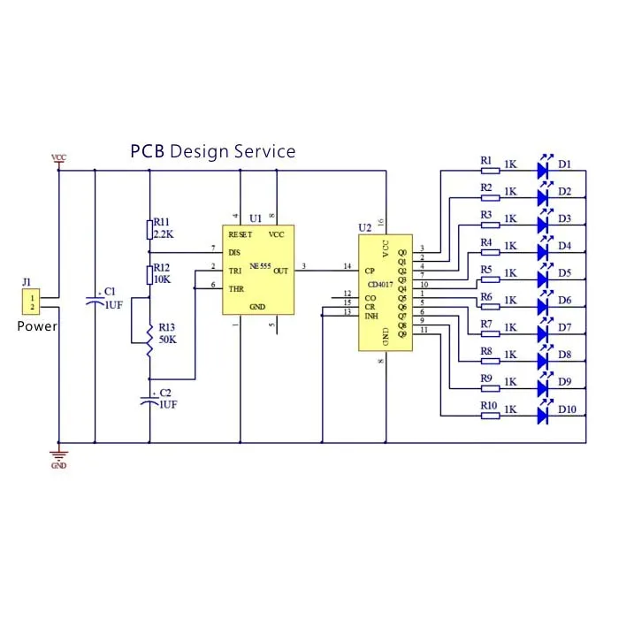Услуги проектирования схемы PCB для