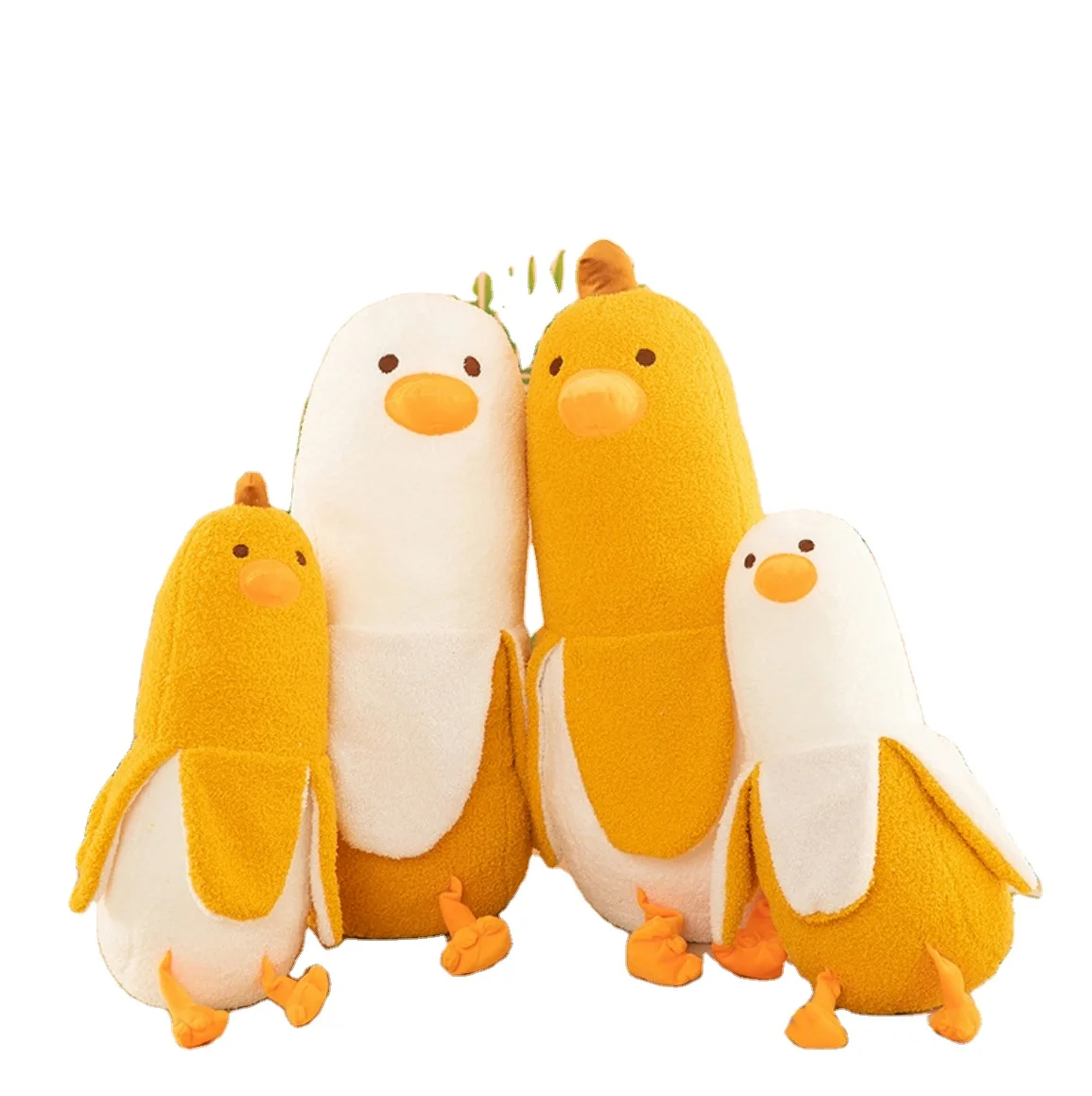 Banana Duck Plush Toy Doll Rag Doll Children and Girls Gift Cute Sleeping Large Plush Doll