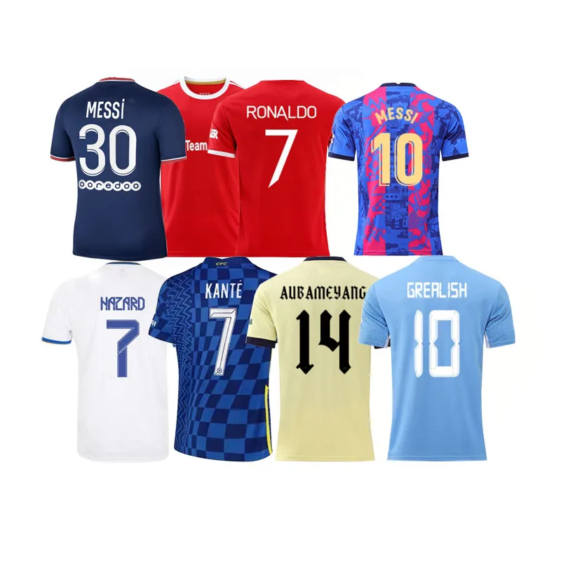 Manufacturer High quality custom  football jersey 2022  jersey soccer embroidery